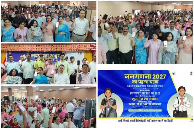 Sonbhadra News: जनगणना 2027 के प्रथम चरण का भव्य शुभारंभ, जागृति अवस्थी ने स्व-गणना कर अभियान की औपचारिक शुरुआत की.
