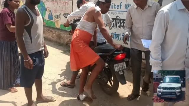 Sonbhadra News:  वार्ड नंबर-2 में स्कोर्पियो की टक्कर से स्कूटी सवार घायल, चालक वाहन छोड़ फरार.