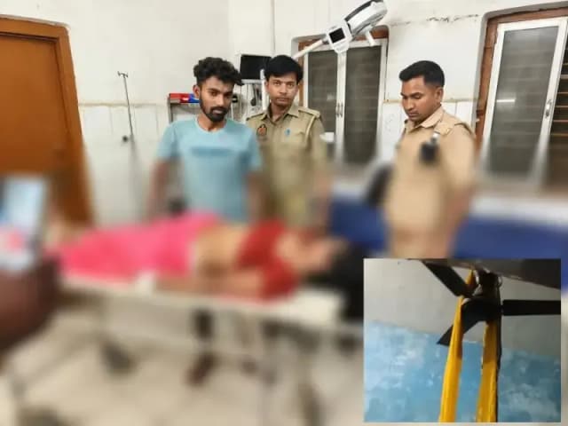 Sonbhadra News: पति से विवाद के बाद विवाहिता ने उठाया आत्मघाती कदम, पुलिस बनी देवदूत।