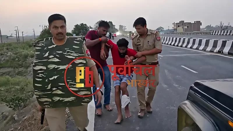 Chandauli News: नेशनल हाइवे पर महिला का भेष बनाकर लूट करने वाला अंतर्राज्यीय गिरोह गिरफ्तार.
