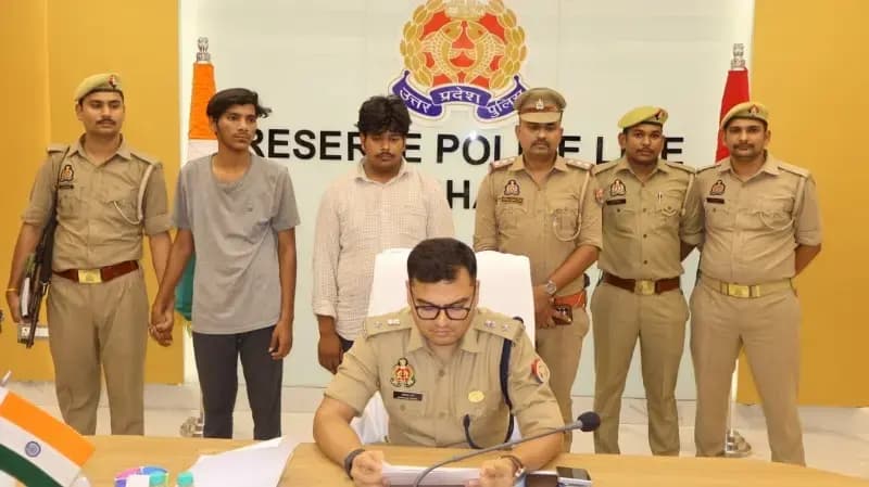 Sonbhadra News: सोशल मीडिया पर अश्लील सामग्री अपलोड करने वाले दो आरोपी गिरफ्तार.