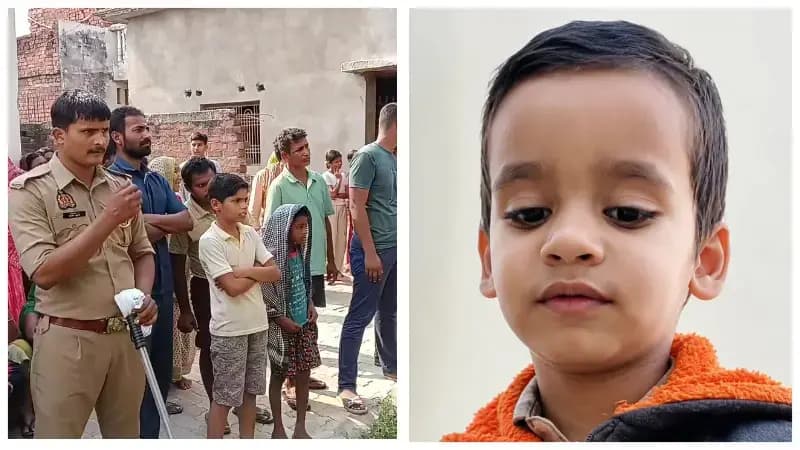 Chandauli News:पोस्टमार्टम में सनसनी खेज खुलासा, मासूम कार्तिक के शरीर पर मिले चोट के निशान,फुफेरे भाई पर हत्या का शक.
