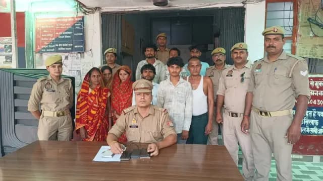 Sonbhadra News: पुलिस टीम पर हमला करने के मामले में 9 आरोपी गिरफ्तार.