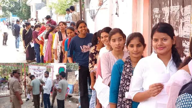 Sonbhadra News: पुलिस भर्ती परीक्षा शुरू, प्रशासनिक अधिकारियों ने केंद्रों का निरीक्षण कर व्यवस्थाओं का जायजा लिया.