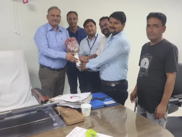 Sonbhadra News: इं. निखिल चतुर्वेदी ने संभाला महाप्रबंधक (प्रशासन) का कार्यभार, कर्मचारी संघ ने किया स्वागत.