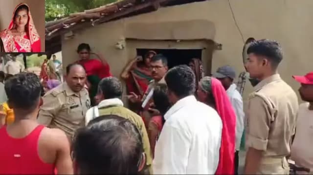 Sonbhadra News: घर के कमरे में फंदे से लटकता मिला विवाहिता का शव, पिता ने लगाया हत्या का आरोप.