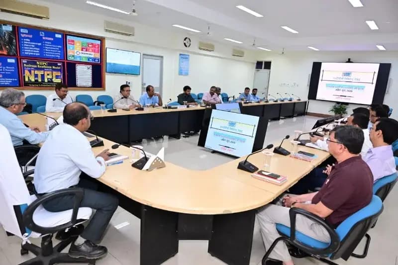 Sonbhadra News: एनटीपीसी रिहंद में विभागीय राजभाषा कार्यान्वयन समिति की बैठक संपन्न: राजभाषा के निर्धारित लक्ष्यों को प्राप्त करने पर ज़ोर.