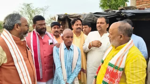 Sonbhadra News: सोन नदी हादसे से उजड़े परिवारों के बीच पहुंचे प्रभारी मंत्री, नम आंखों से शोक संवेदना व्यक्त की.