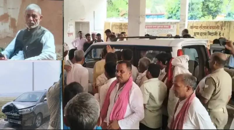 Sonbhadra News: रॉन्ग साइड से आ रही इनोवा की टक्कर से बाइक सवार की मौत, चालक फरार.
