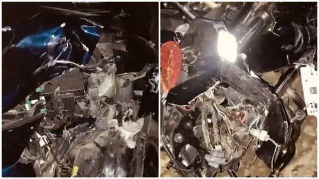 Sonbhadra News: बाइक और एक्सयूवी की आमने-सामने टक्कर, बाइक सवार गंभीर.