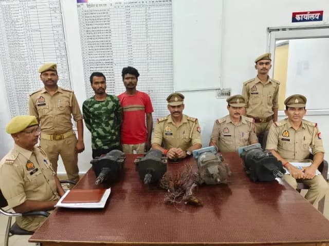 Sonbhadra News: शक्तिनगर पुलिस ने चोरी का किया खुलासा, दो आरोपी गिरफ्तार.