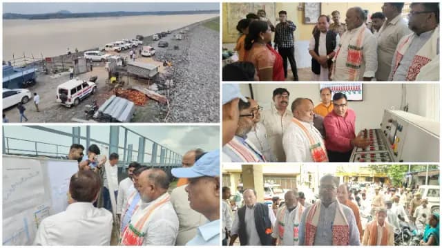 Sonbhadra News: प्रभारी मंत्री हंसराज विश्वकर्मा ने कनहर परियोजना का किया निरीक्षण, बचे कार्य शीघ्र पूरा करने के दिए निर्देश.