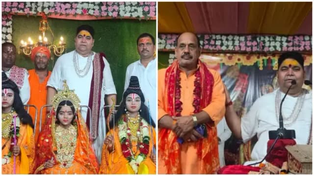 Sonbhadra News: सीता विदाई प्रसंग सुन भावुक हुए श्रद्धालु, श्रीराम कथा में गूंजे जय श्रीराम के जयघोष.