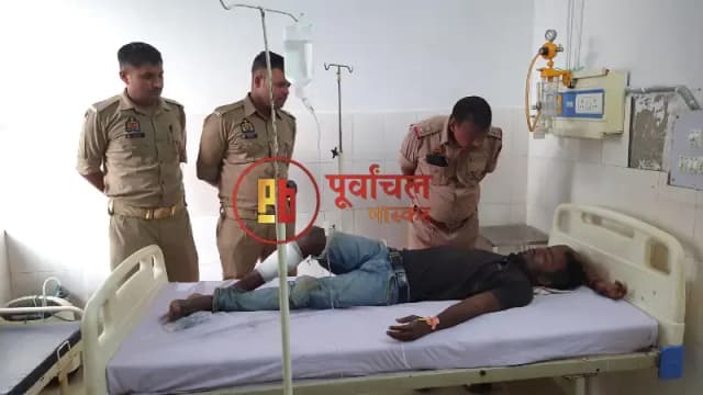 Chandauli News: मवेशी चोरी करने आए बदमाशों से पुलिस की मुठभेड़, एक के पैर में गोली, पांच गिरफ्तार.
