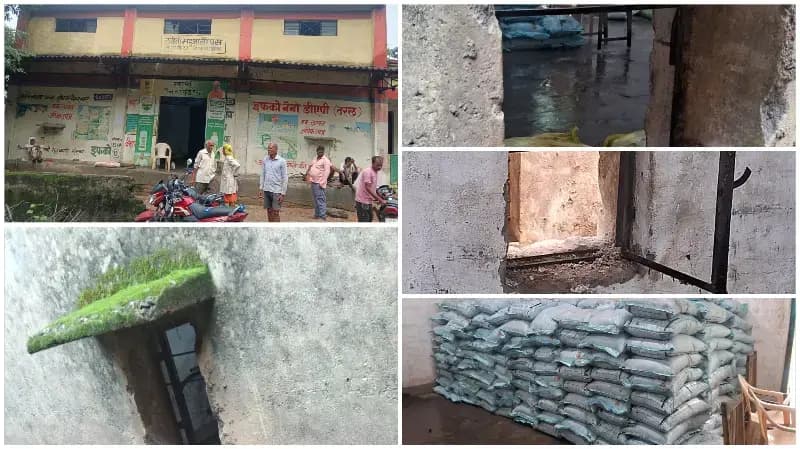 Sonbhadra News: खोतोमहुआ लैम्पस से तीन बोरी खाद चोरी, अज्ञात चोरों ने खिड़की तोड़कर वारदात को दिया अंजाम.