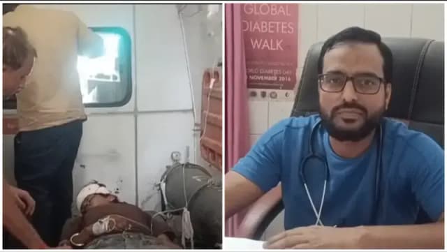 Sonbhadra News: तेज़ रफ्तार अनियंत्रित बाइक का दिखा कहर, सड़क पार कर रही युवती गंभीर घायल, रेफर.