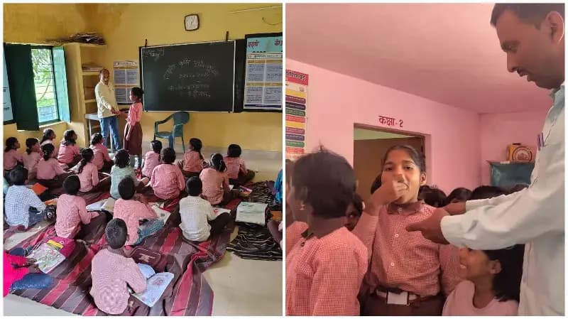 Sonbhadra News: बभनी के 125 परिषदीय विद्यालयों में मनाया गया राष्ट्रीय कृमि मुक्ति दिवस, 15 हजार बच्चों को खिलाई गई दवा.