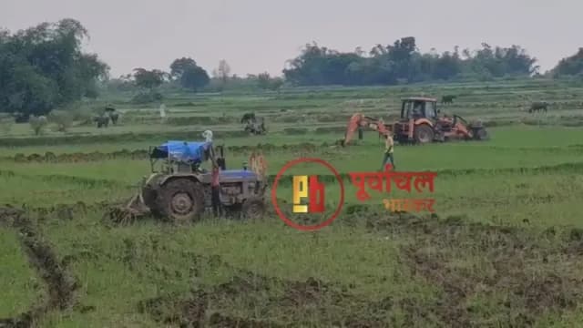 Chandauli News: 5.5 हेक्टेयर सरकारी जमीन अतिक्रमण मुक्त, एसडीएम के नेतृत्व में चला अभियान.
