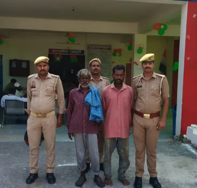 Sonbhadra News: पुराने चोरी के मामले में दो वारंटी गिरफ्तार, ओबरा पुलिस ने दबोचा.