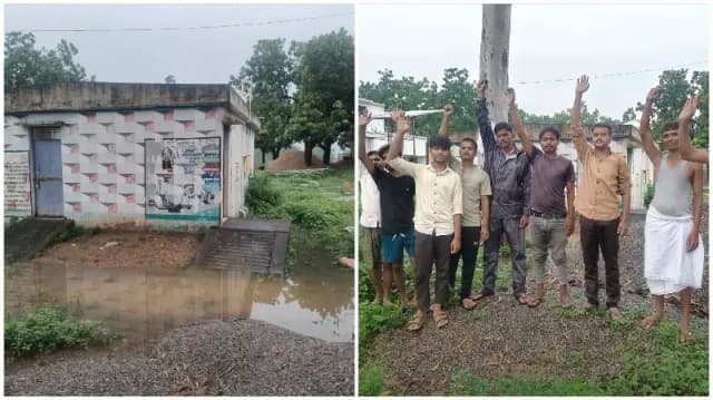 Sonbhadra News: छह माह से बंद पड़ा सामुदायिक शौचालय, ग्रामीणों ने प्रदर्शन कर डीएम से लगाई गुहार.
