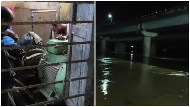 Sonbhadra News: सोन नदी का बढ़ता जलस्तर बना चिंता का विषय, रेलवे का 100 एचपी मोटर पानी में डूबा.