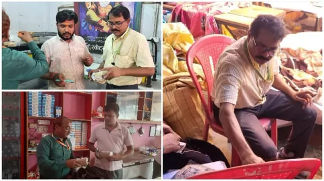Sonbhadra News: रक्षाबंधन से पहले खाद्य विभाग की छापेमारी, मिठाई समेत 7 खाद्य पदार्थों के नमूने लिए.

