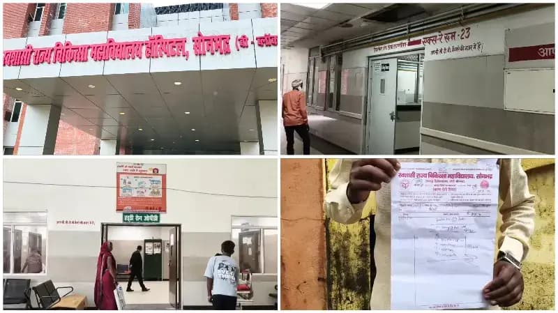 Sonbhadra News: स्वास्थ्य विभाग की खुली पोल: एक्स-रे मशीन बंद, राजकीय मेडिकल कॉलेज अस्पताल में मरीज परेशान.