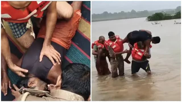 Sonbhadra News: बाढ़ की आशंका को लेकर प्रशासन अलर्ट, रेणुका नदी छठ घाट पर हुआ मॉक ड्रिल.