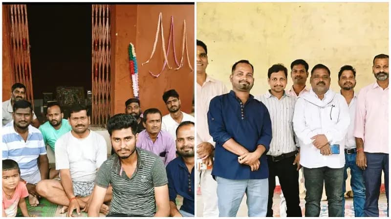 Sonbhadra News: दुर्गा पूजा को लेकर बीजपुर क्षेत्र में तैयारियां तेज, शांतिनगर व दूधईया देवी प्रांगण में गठित हुई पूजा समितियां.