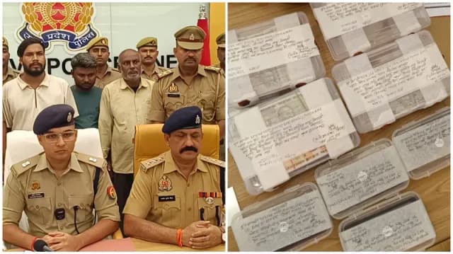 Sonbhadra News: फर्जी दस्तावेजों से स्क्रैप लदा ट्रक गायब कर कटवाने का खुलासा, तीन गिरफ्तार, 20 लाख का माल बरामद.
