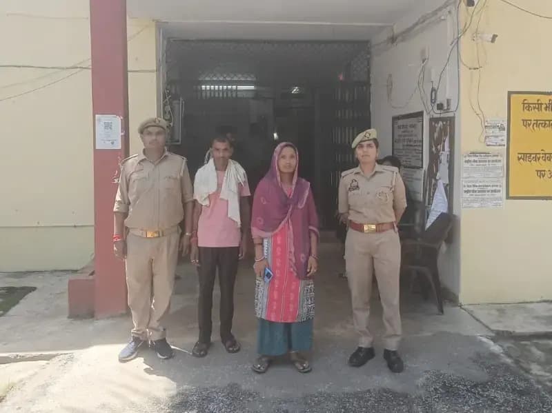 Sonbhadra News: बीजपुर पुलिस ने दो वारंटियों को किया गिरफ्तार.