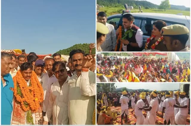 Sonbhadra News: जनजाति सांस्कृतिक महोत्सव में संस्कृति के रंग, व्यवस्थाओं पर उठे सवाल.