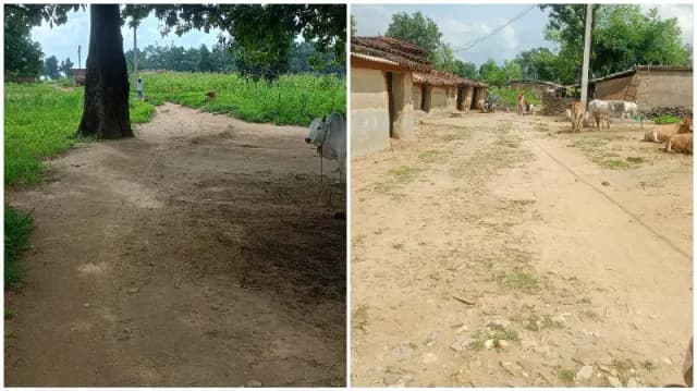 Sonbhadra News: संवरा में विकास के दावों की खुली पोल, टूटी सड़कें-खराब नाली और अंधेरी गलियों से ग्रामीण परेशान.