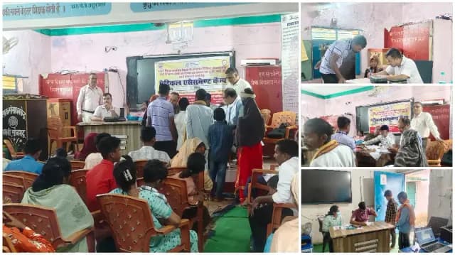 Sonbhadra News: बभनी में विशेष आवश्यकता वाले 75 बच्चों की जांच, सहायक उपकरणों के लिए हुआ मापन.