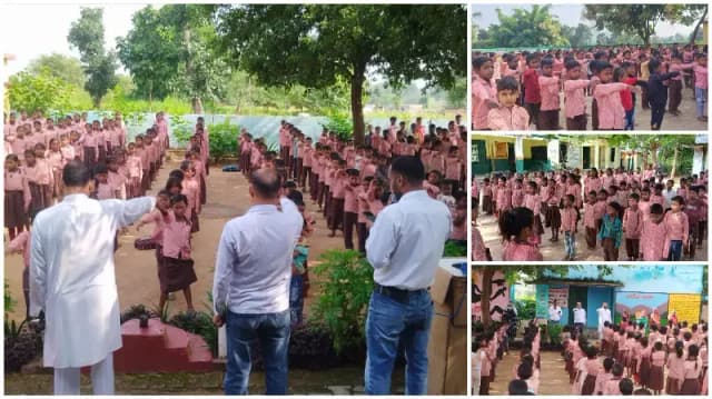 Sonbhadra News: बभनी के 125 परिषदीय विद्यालयों में चला संचारी रोग नियंत्रण जागरूकता अभियान.