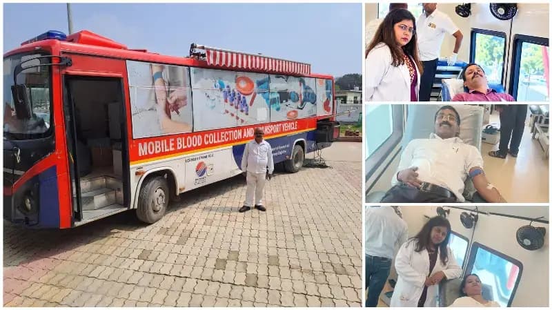 Sonbhadra News: लेखपाल संघ ने लगाया रक्तदान शिविर, जरूरतमंद मरीजों की मदद के लिए 25 यूनिट का लक्ष्य.