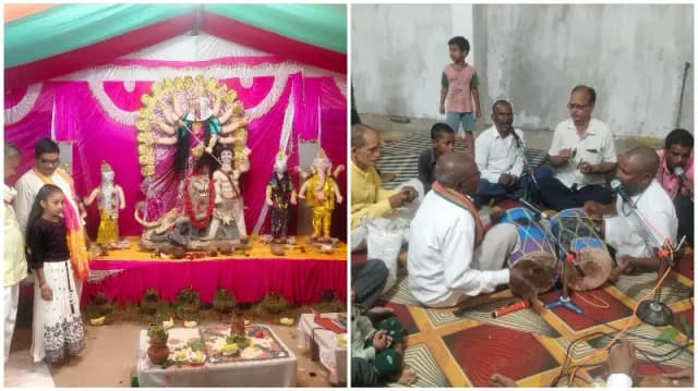 Sonbhadra News: असनहर के श्री हरिशंकर मंदिर में मां कात्यायनी की पूजा, भजन-कीर्तन से भक्तिमय हुआ माहौल.