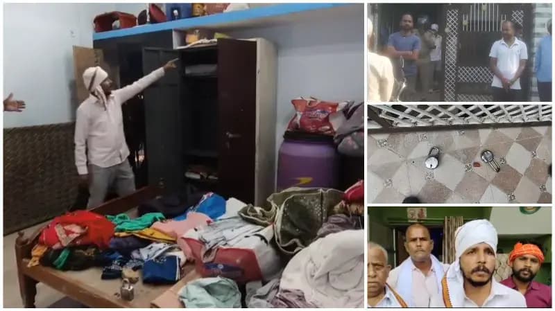 Sonbhadra News: लाखों की चोरी, ढाई लाख नकदी समेत सोने-चांदी के जेवरात ले उड़े चोर!, त्योहार पर क्षेत्र में दहशत.