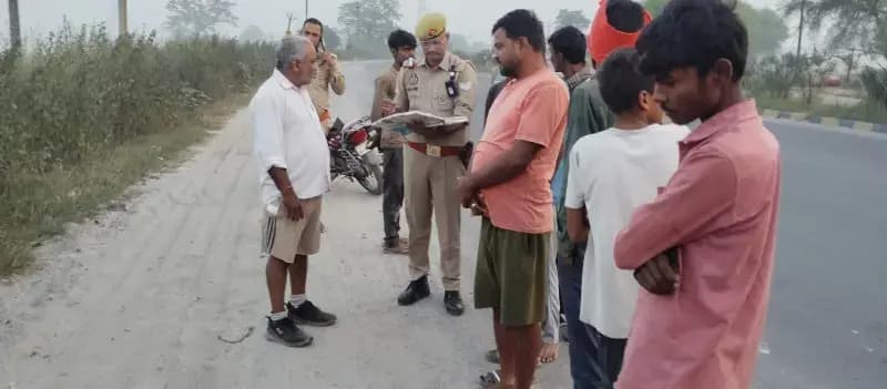 Sonbhadra News: अज्ञात वाहन की टक्कर से अर्धविक्षिप्त व्यक्ति की मौत, तीन साल से क्षेत्र में रह रहा था मृतक.