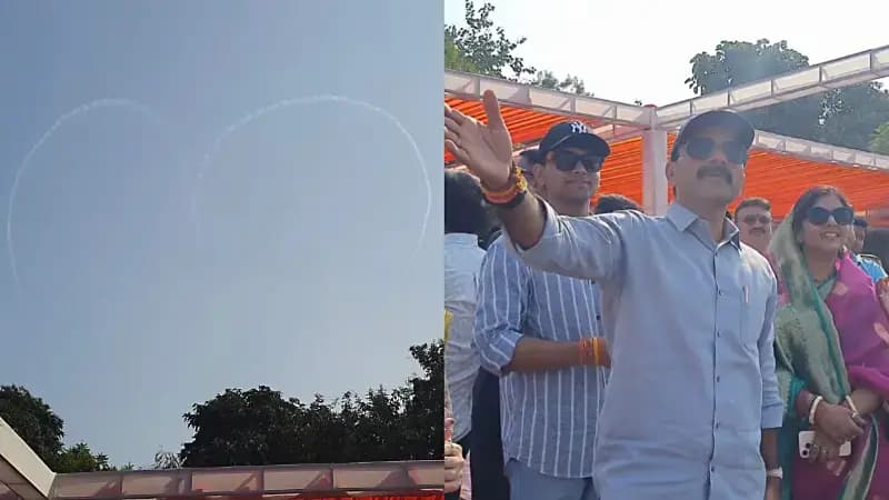 Chandauli News : काशी और चंदौली के गंगा घाटों पर एयर शो का रोमांच, विधायक सुशील सिंह बोले- पूर्वांचल के लिए सौभाग्य.
