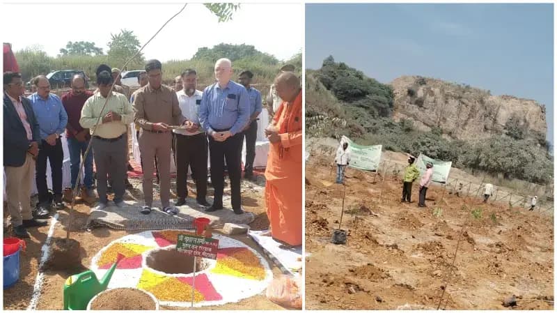 Sonbhadra News: डाला के लंगड़ा मोड़ पर 20 हजार पौधों से विकसित होगा मिश्रित वन, तीन साल में तैयार होगा सघन वन.