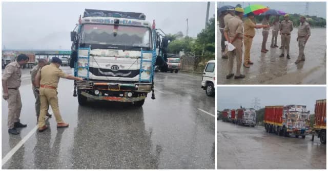 Sonbhadra News: खनन बैरियर से बचने के लिए हाईवे पर ट्रक खड़ा करना पड़ा भारी, 32 वाहन मालिकों और चालकों पर मुकदमा.