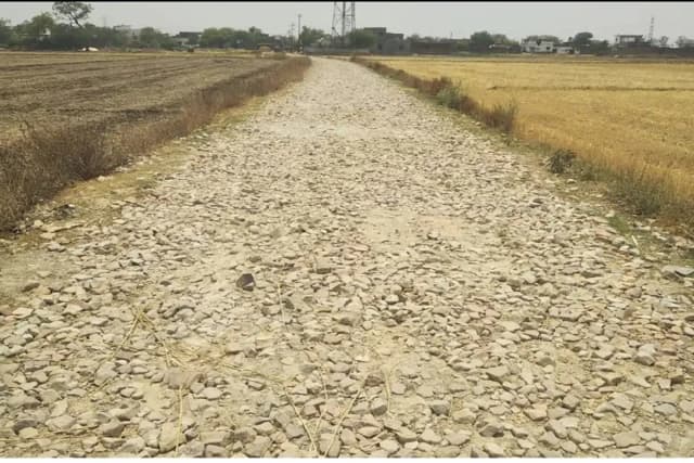 Chandauli News: 6 माह पहले गिट्टी डालकर सड़क बनाना भूल गया जिला पंचायत, अधूरे मार्ग पर आए दिन गिरकर ग्रामीण हो रहे चोटिल.