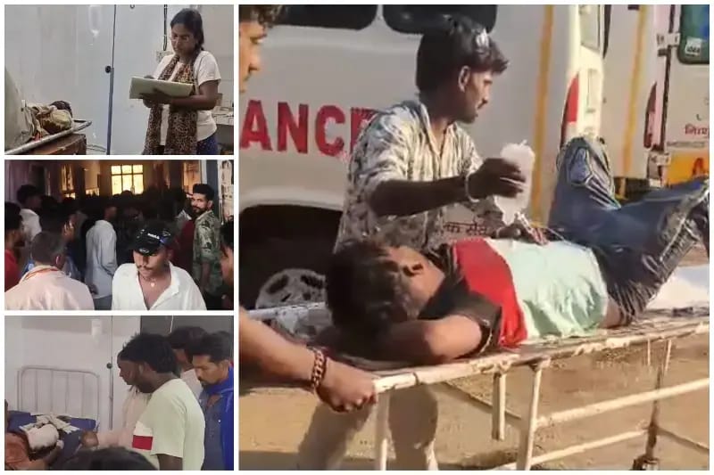 Sonbhadra News: ऑटो–बाइक की भिड़ंत में युवक की मौत, चार गंभीर घायल.