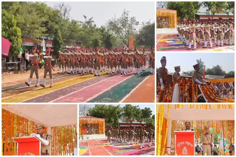 Sonbhadra News: पुलिस लाइन चुर्क में 485 रिक्रूट आरक्षियों की दीक्षांत परेड सम्पन्न, नवआरक्षियों ने लिया जनसेवा का संकल्प.