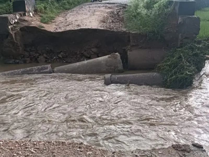 Sonbhadra News: मूसलाधार बारिश ने जिले में बरपाया कहर, कई जगहों पर दिखा बर्बादी भरा नज़ारा.