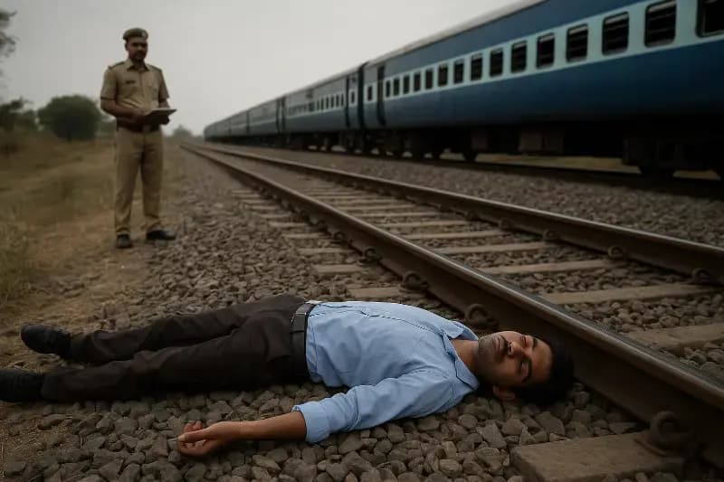 Chandauli News: ट्रेन से गिरकर युवक की मौत, मृतक के शिनाख्त में जुटी पुलिस.