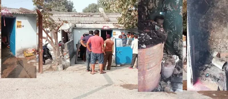 Sonbhadra News: बंद मकान में शॉर्ट सर्किट से लगी भीषण आग, पुलिस व दमकल की तत्परता से टला बड़ा हादसा.
