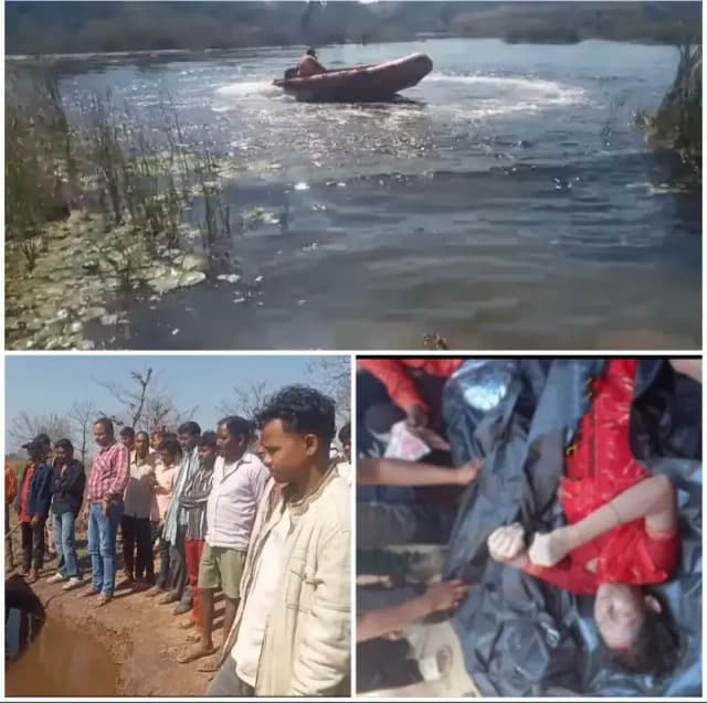 Sonbhadra News: ऐश डेम में डूबने से चाची-भतीजी की मौत, 20 घंटे बाद शव बरामद.