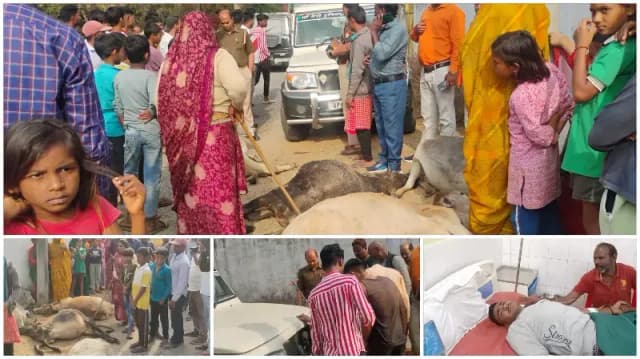 Sonbhadra News: अनियंत्रित बोलेरो वाहन का सड़क पर दिखा तांडव, पुलिस चालक की तलाश में जुटी.